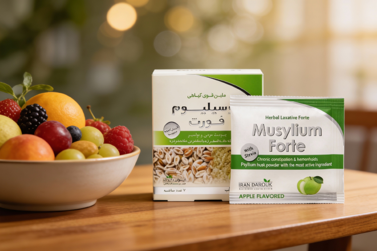 پودر موسیلیوم فورت و عوارض آن - محصول کنار میوه های تازه